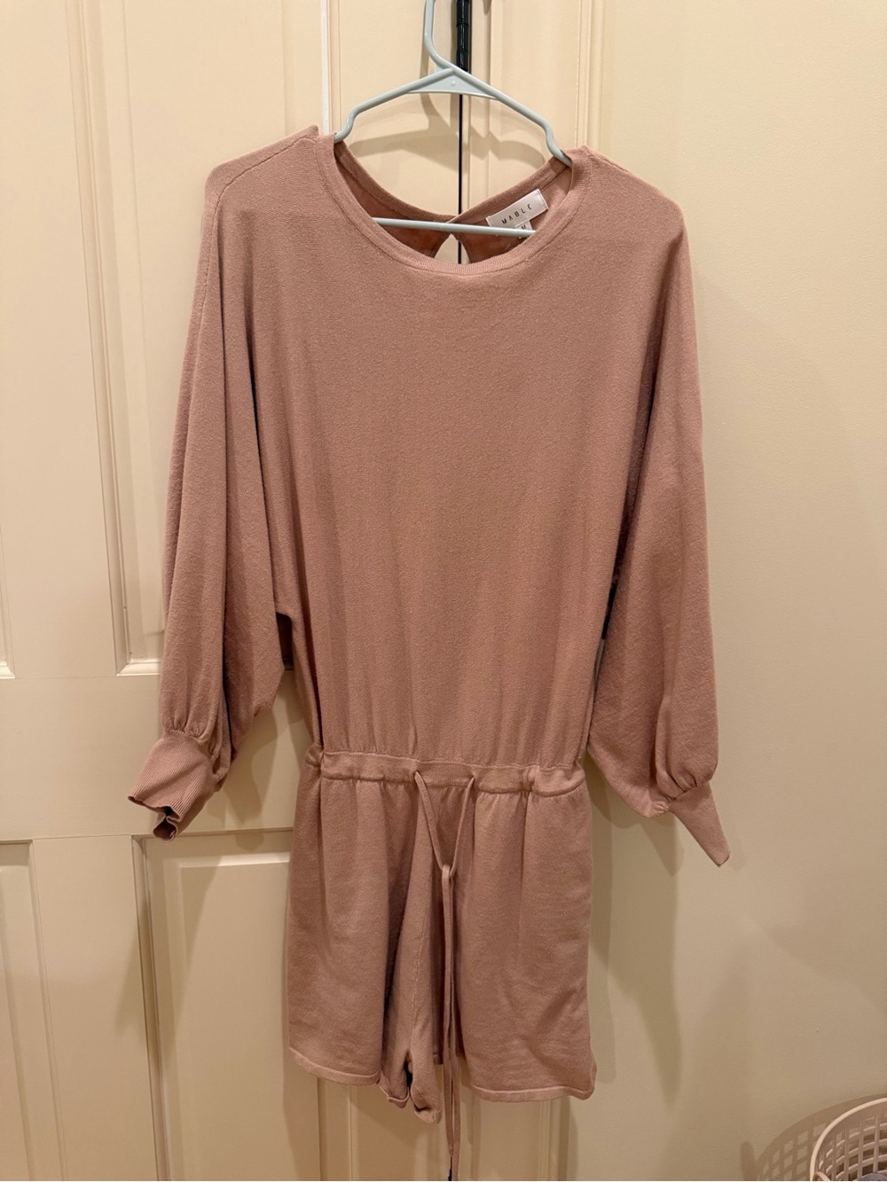 MARBLE Dusty Rose Knit Top